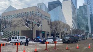 Heavily Armed Man Arrested After Shots Fired and Molotov Cocktail Incident at Edmonton City Hall