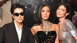Kim, Kylie Jenner, and Kris Shine Bright at Maison Margiela's Paris Fashion Show