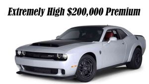 Revealing the Extremely High $200,000 Premium on the 2024 Dodge Challenger SRT Demon 170